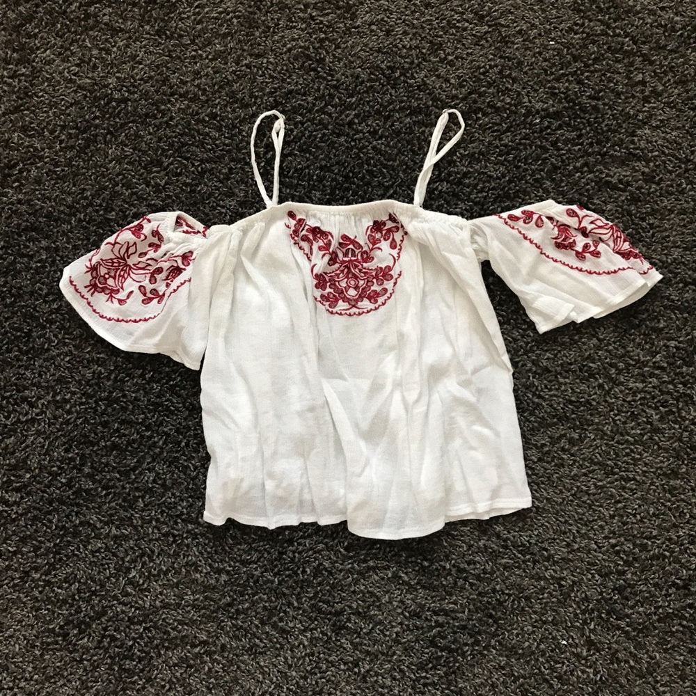 Abercrombie and fitch tank/off the shoulder top!